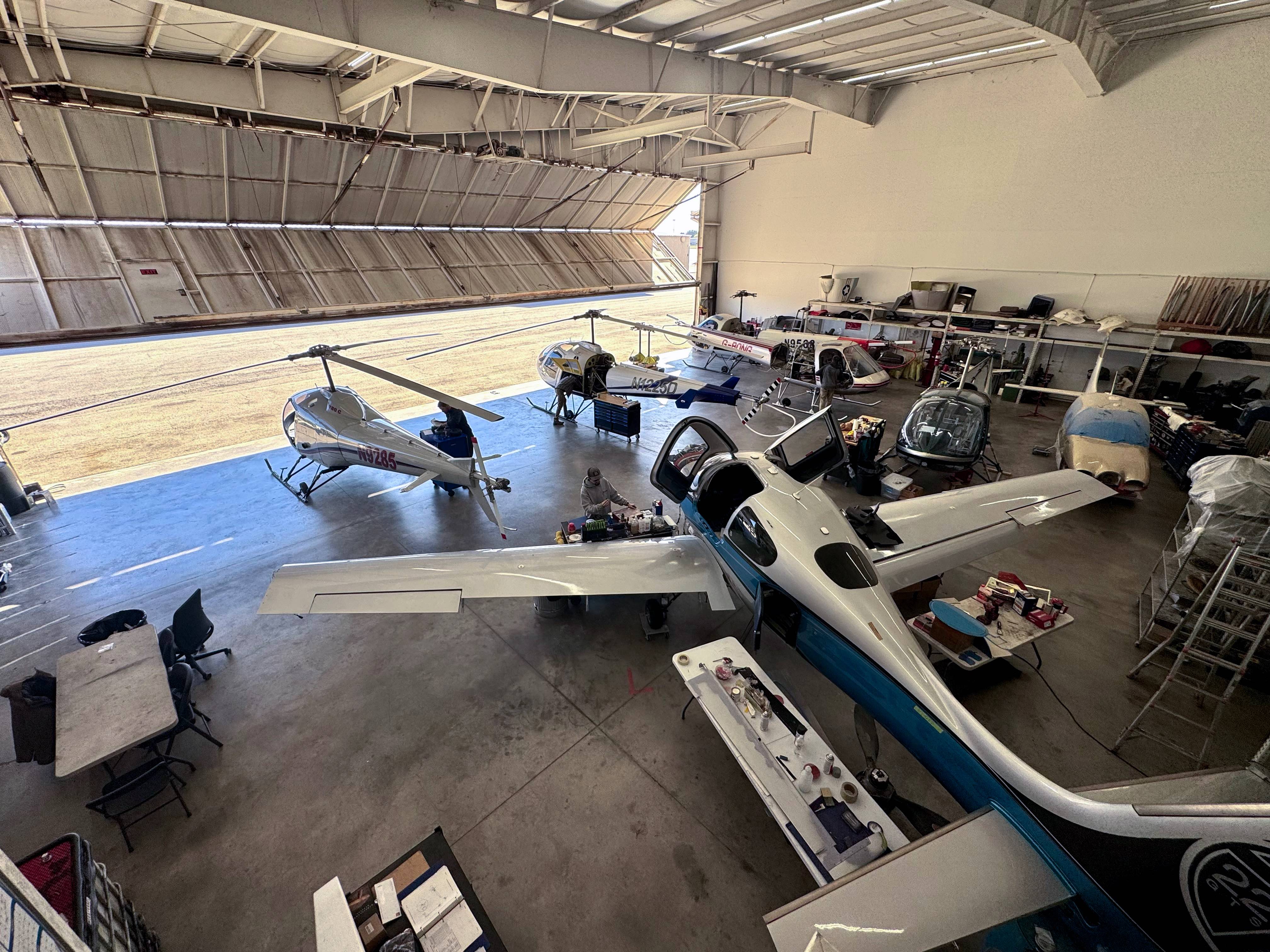 Aircraft maintenance facility
